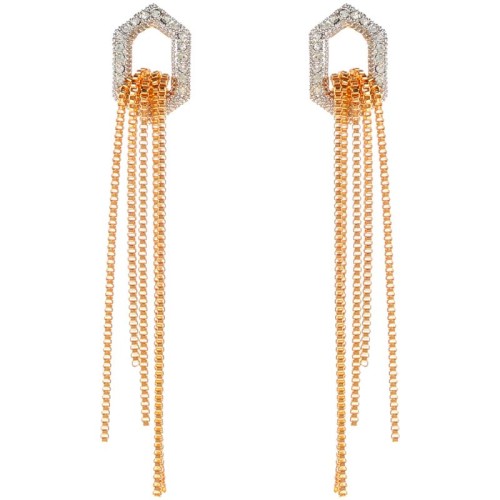 Boucles d'oreilles ELANE White Gold Pendantes...