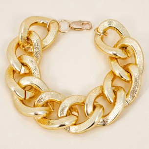 Bracelet GORMETTO Gold Bracelet chaine souple Goumette...