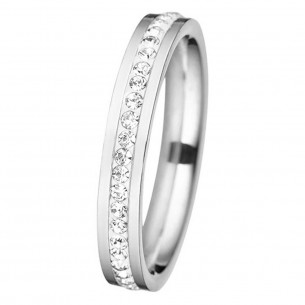 Ring UNIDAS ALL GOLD Silver Rose gold Stainless steel Crystal 2