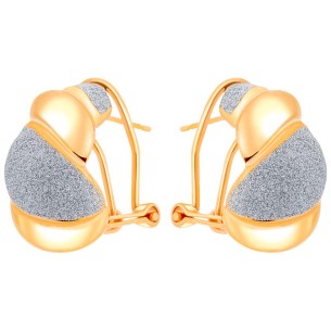 Boucles d'oreilles COQUELINE Gold & Silver Pendantes...