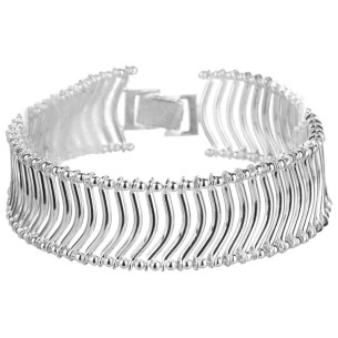 Bracelet CAMINO Silver Bracelet chaine souple Maille...