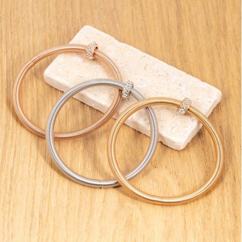 Bracelet SOLISTA All Gold Jeu de 3 bracelets...